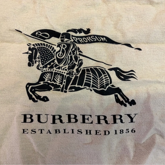 Burberry Beige Dust Drawstring Bag - Picture 2 of 3